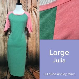 LuLaRoe Large Julia Dress